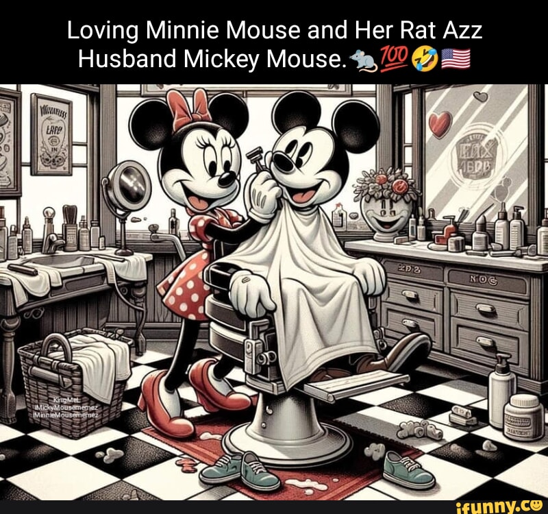 Loving Minnie Mouse and Her Rat Azz Husband Mickey Mouse. - iFunny Brazil