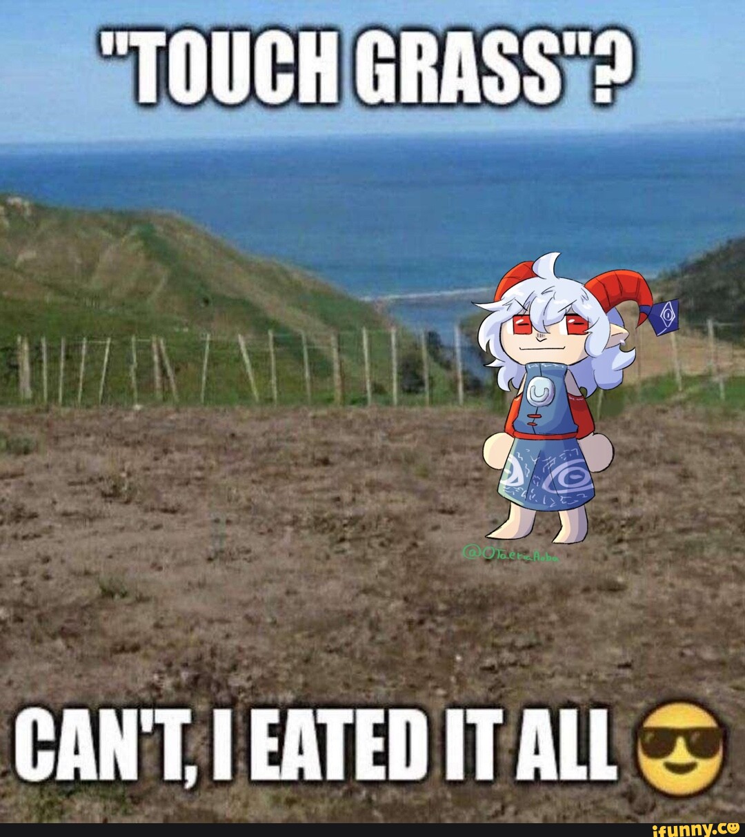 Touch grass - iFunny Brazil