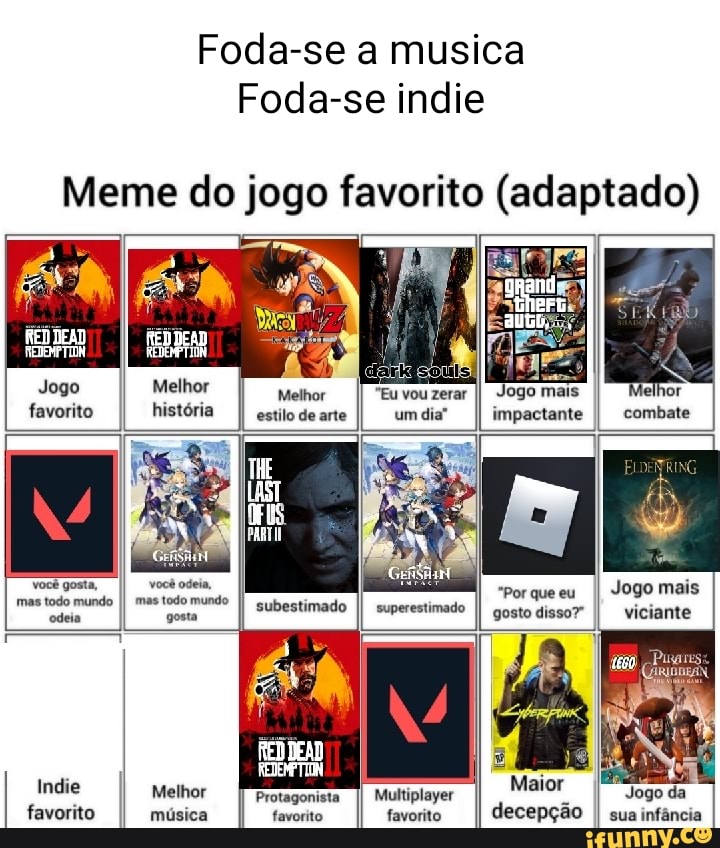 Eu quero jogar um jogo - Meme by MarotoLeite :) Memedroid