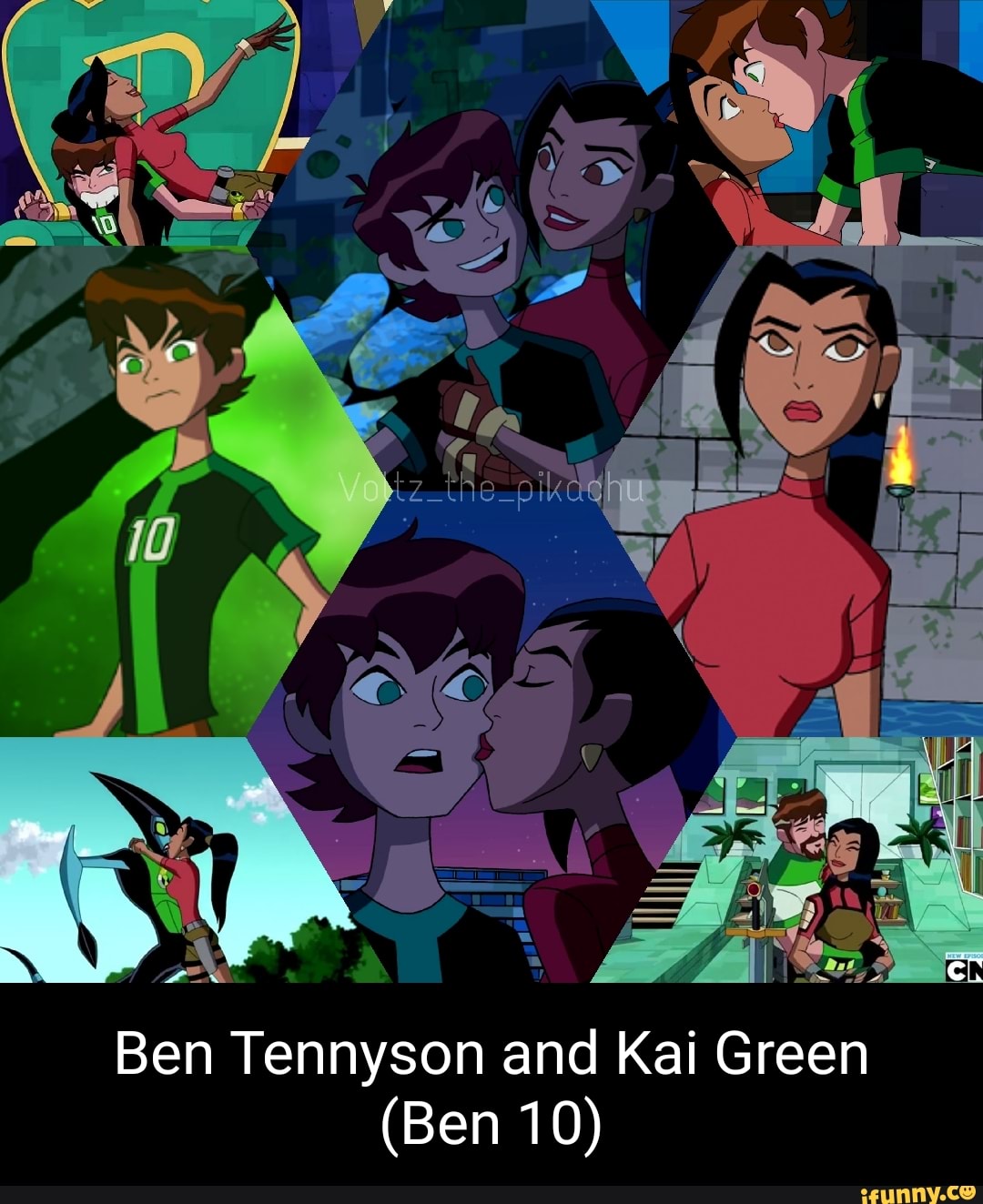 Ben Tennyson and Kai Green (Ben 10) - iFunny Brazil