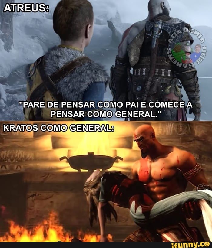 Vamos pensar juntos, será que Kratos vai morrer em God of War