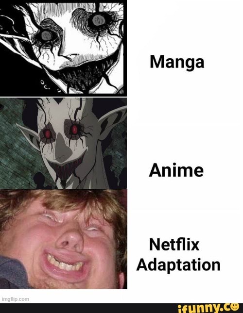 ToG Manga Anime Netflix Adaptation - Imgflip