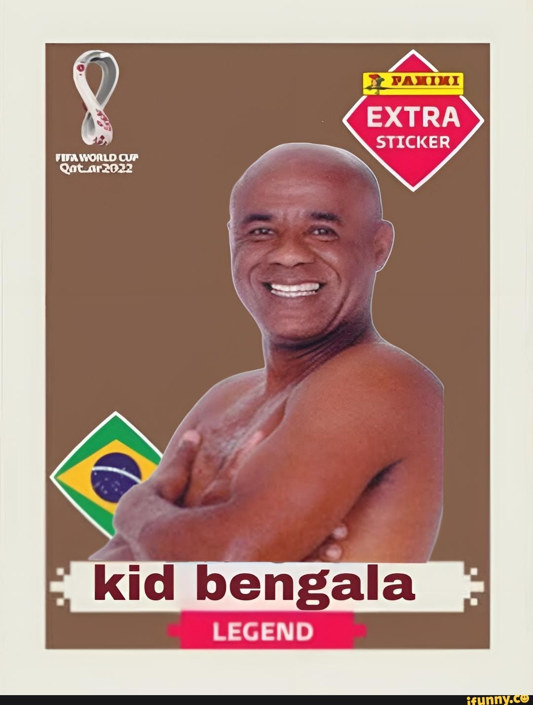 ZN EXTRA STICKER CUP kid bengala LEGEND - iFunny Brazil