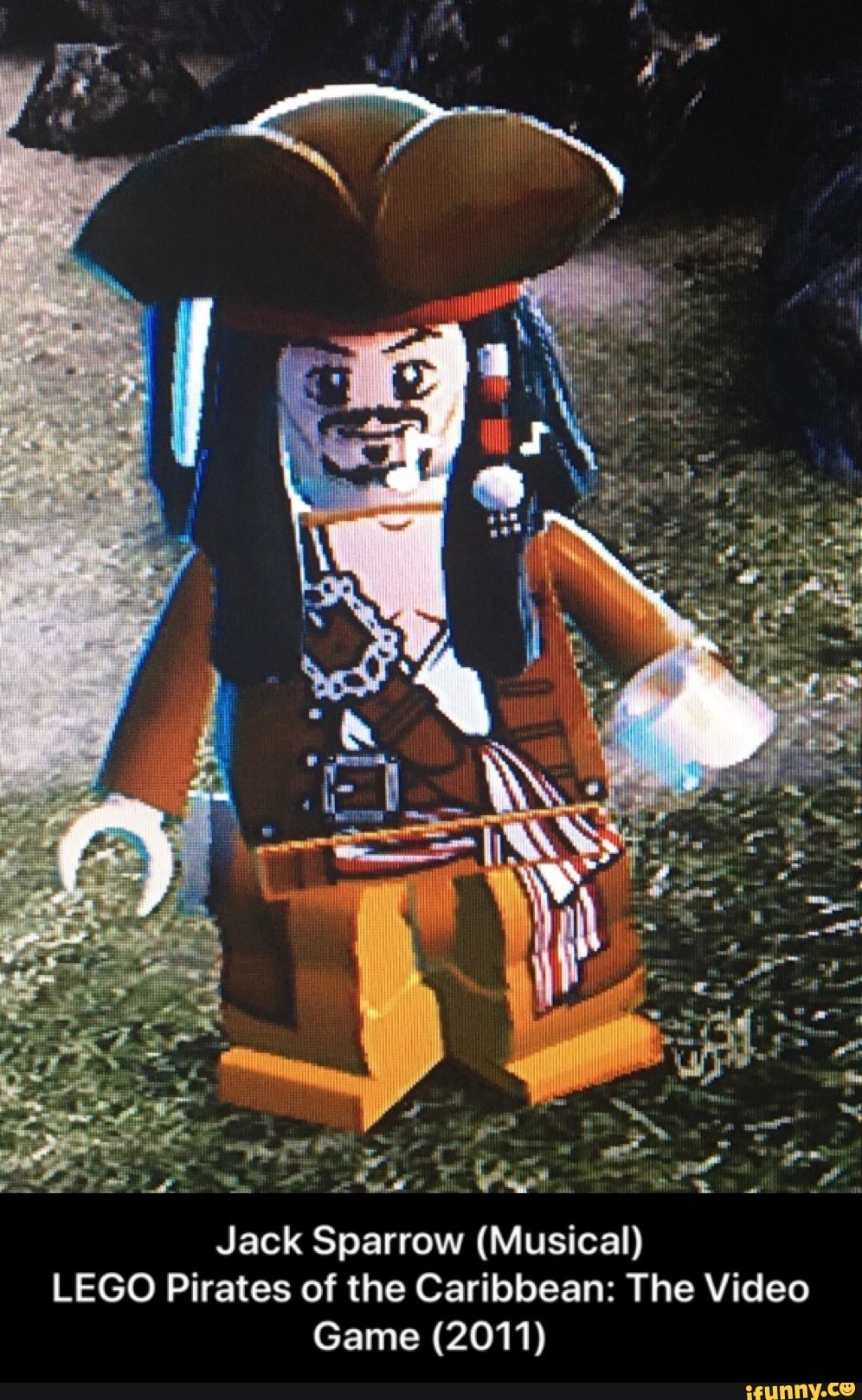 Jack Sparrow (Musical) LEGO Pirates of the Caribbean: The Video Game (2011)  - iFunny Brazil