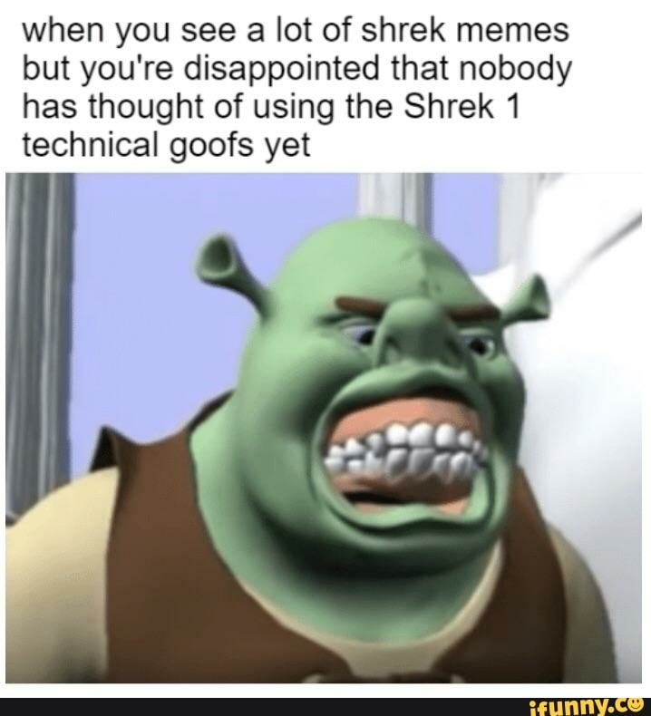 Shrek dos Memes