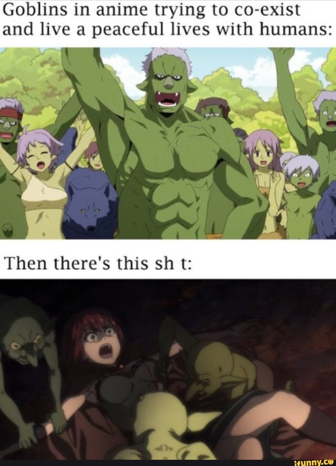 Nossa Goblin Slayer é muito bom! Eu depois de ver: Goblins não é mesmo? -  iFunny Brazil