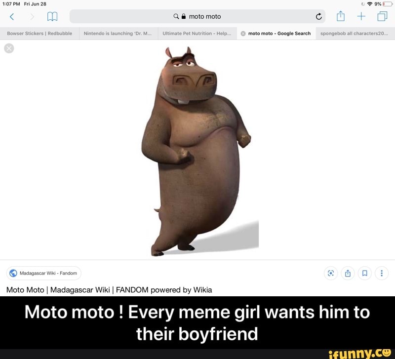 Moto Moto Original Meme 