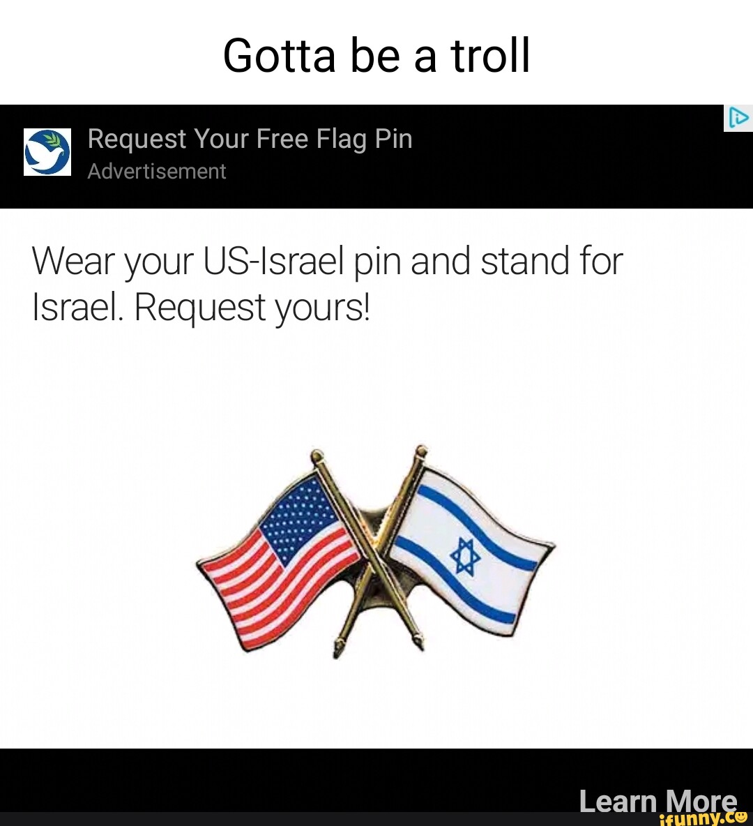 Troll Meme Svg -  Israel