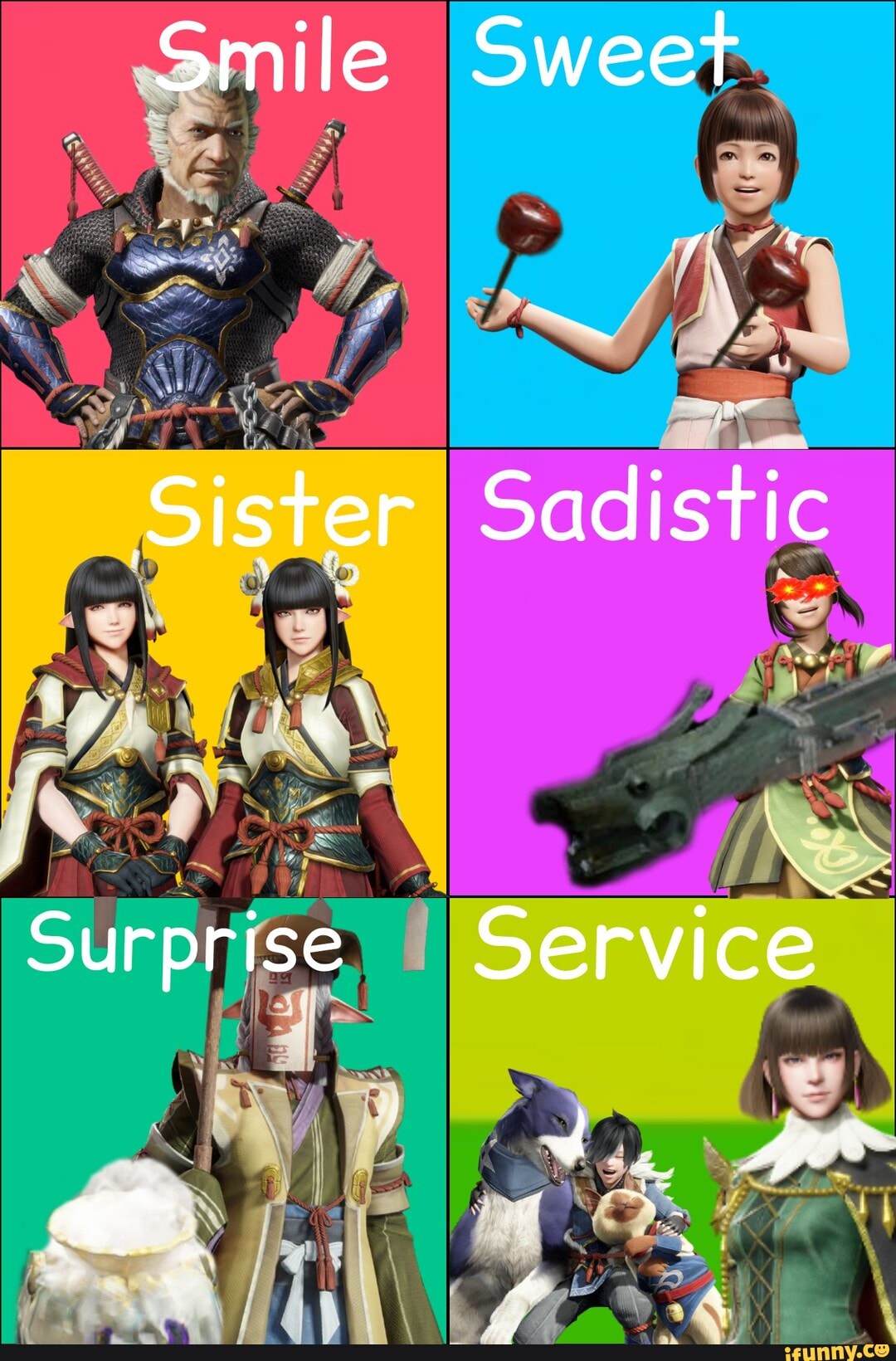 Smile Sweet Sister Sadistic Surprise Service - iFunny Brazil