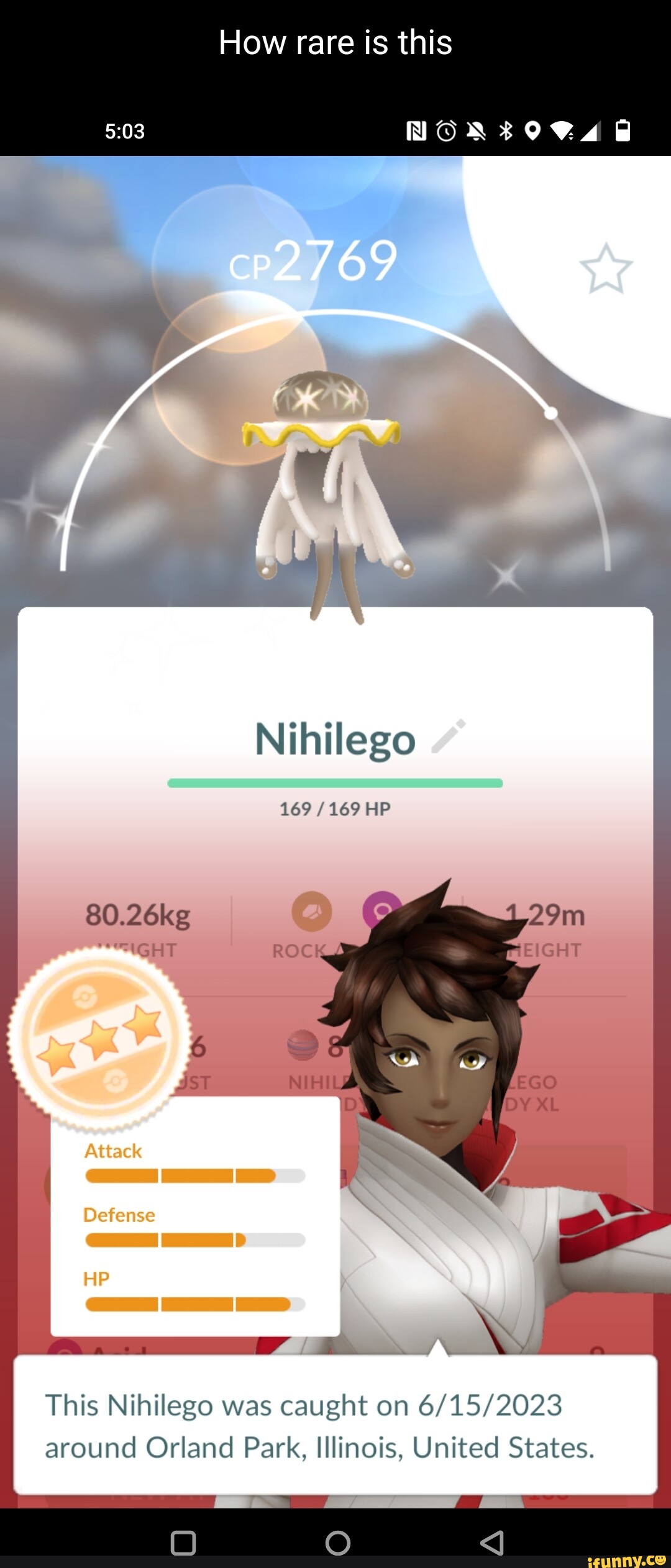 Pokemon Shiny Nihilego 1