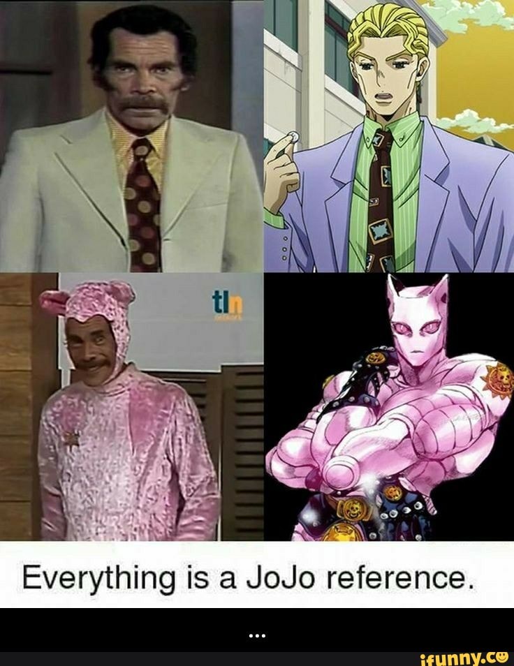 Is that a JoJo Reference?