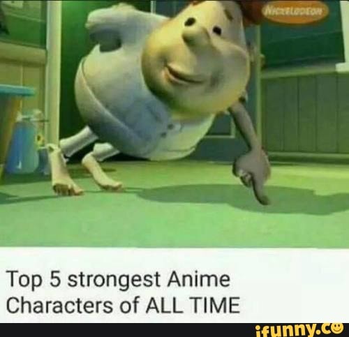 Top 10 Strongest Anime Characters