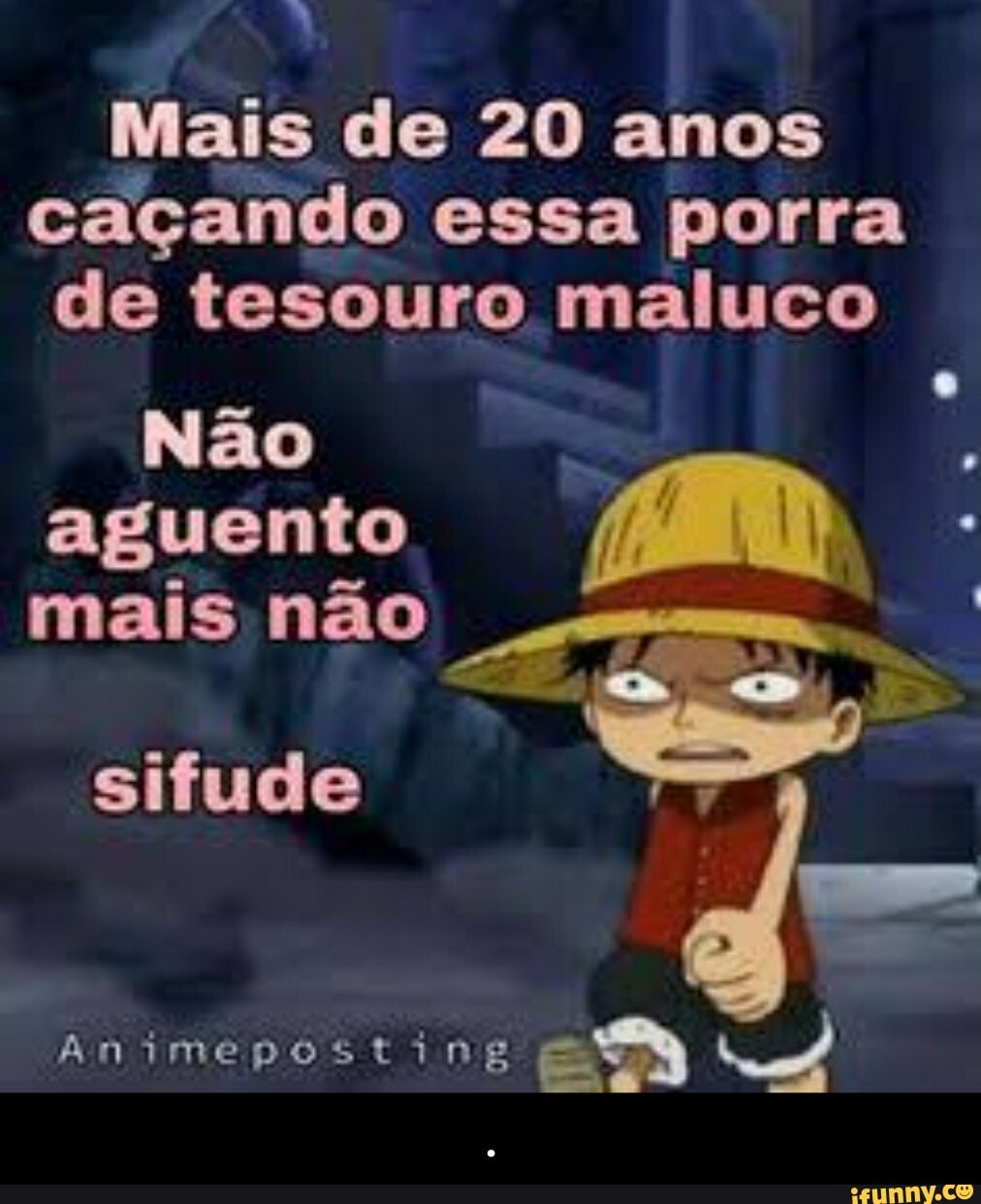 anão luffy rebaixado