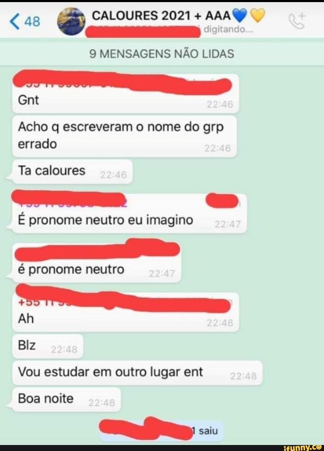 Fui banido do r/desabafos só por dizer que pronome neutro não