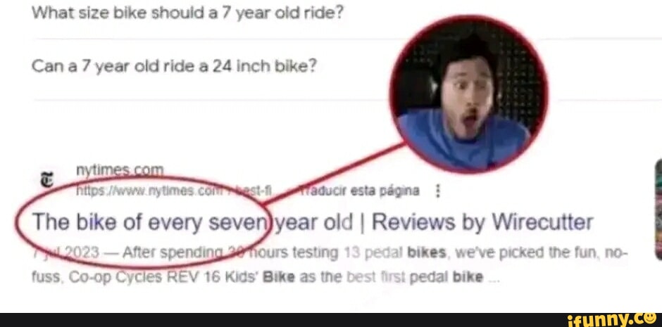 What size bike does discount a 7 year old ride