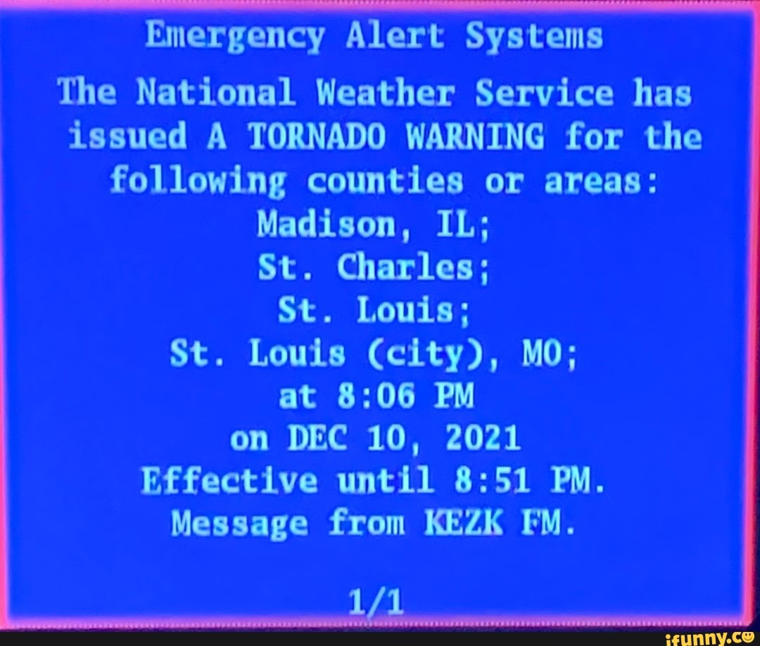 emergency alert system tornado warning