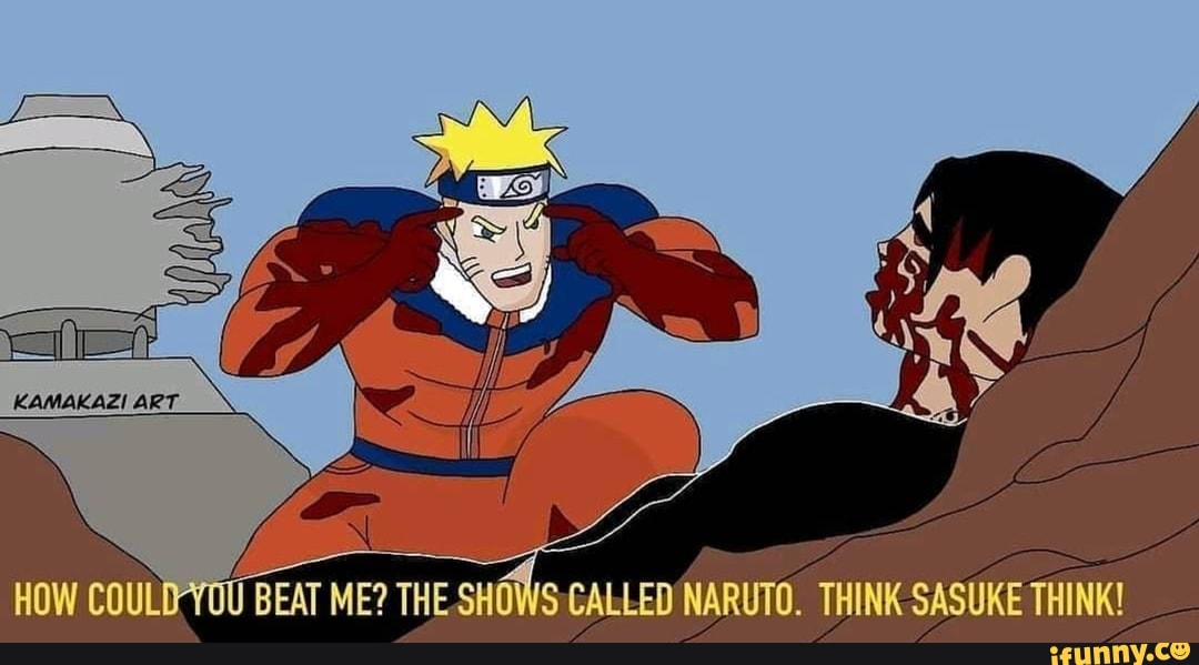 Kamari - In my opinion Naruto completely slaps sasuke, but what do