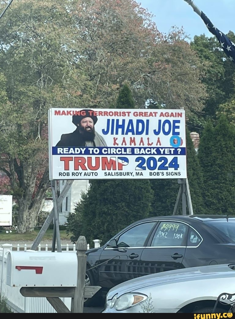 RRORIST GREAT AGAIN TO CIRCLE BACK YET UMP 2024 ROB ROY AUTO SALISBURY