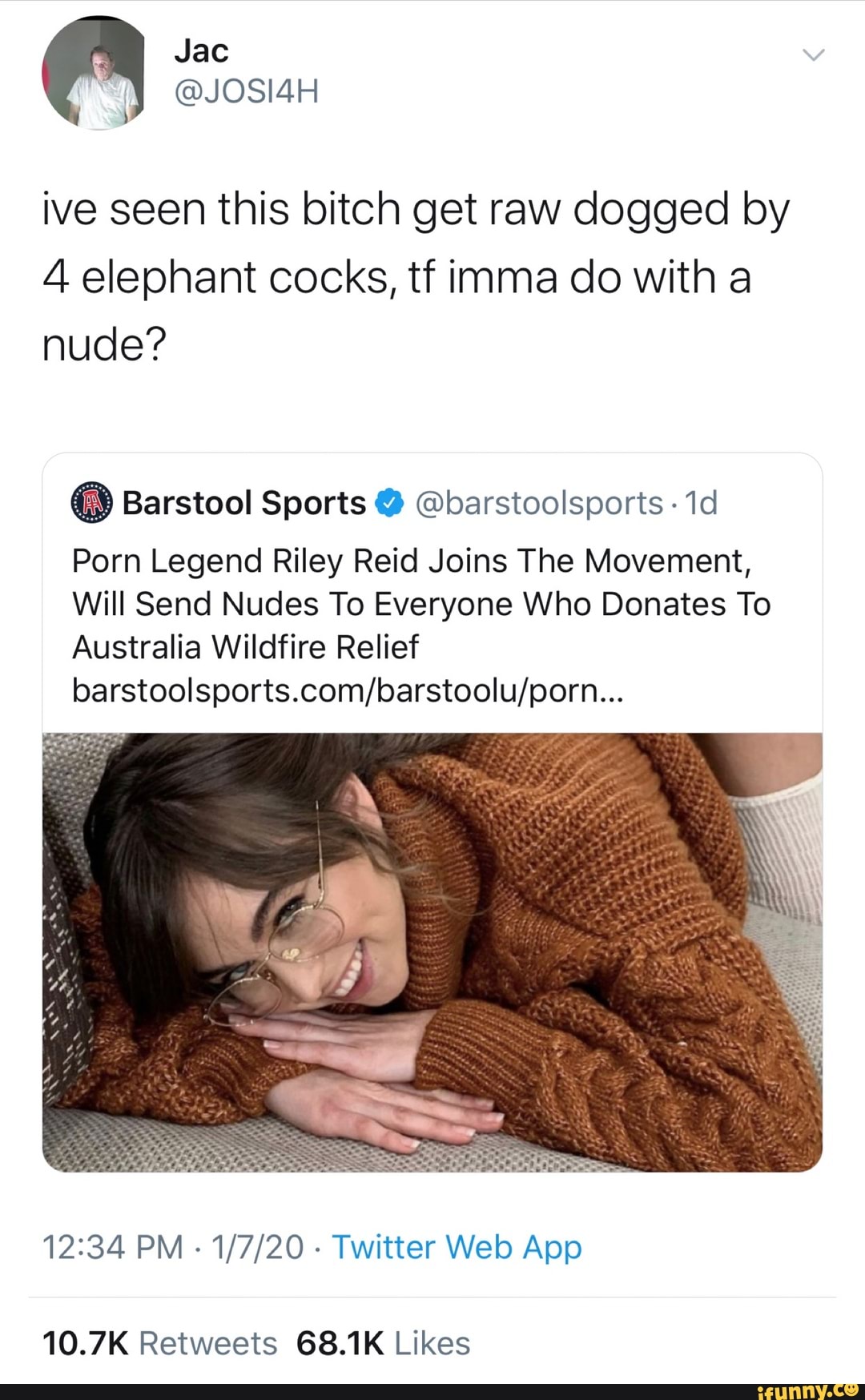 Sports Porn Captions - Ive seen this bitch get raw dogged by 4 elephant cocks, tf imma do with a