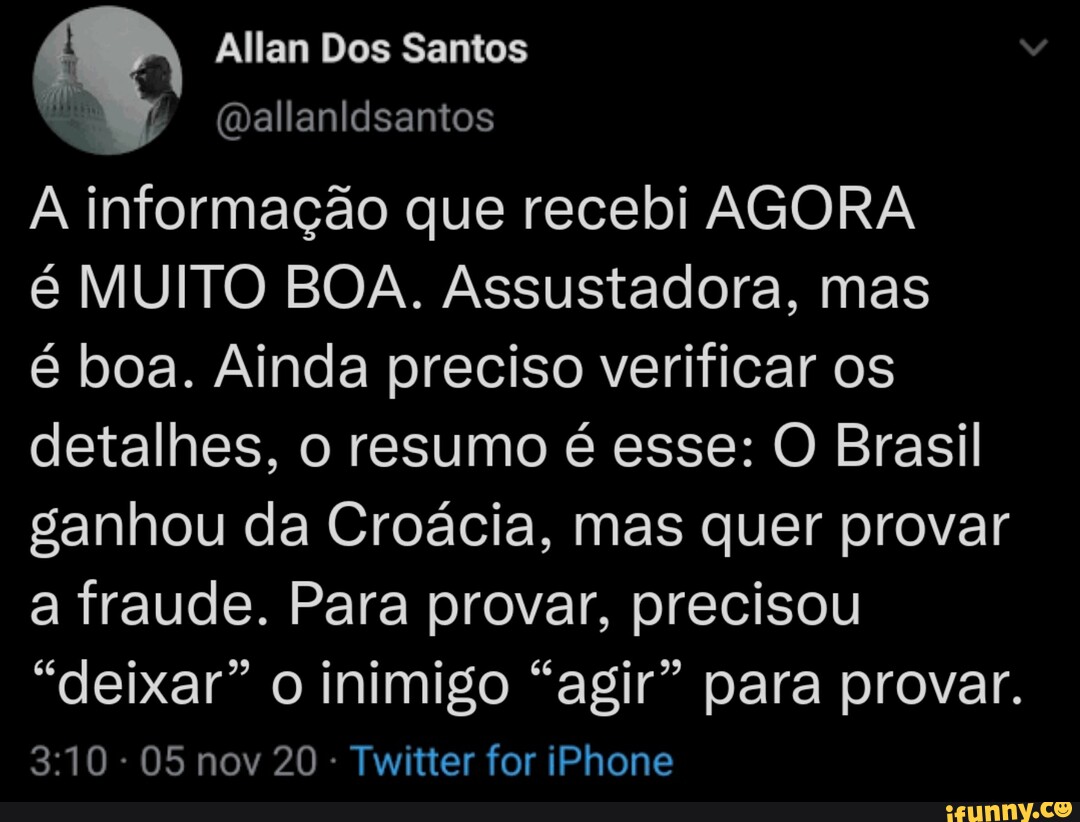 Por que esse cara assustador está reagindo a essa informação