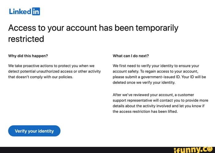 How to get my account back if it has been deleted for unauthorized