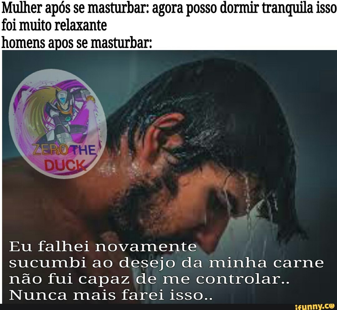 Mulher após se masturbar: agora posso dormir tranquila isso foi muito  relaxante homens apos se masturbar: