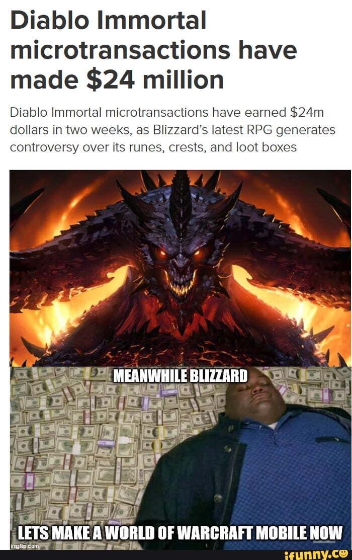 Blizzard CEO Defends Diablo Immortal's Controversial Microtransactions
