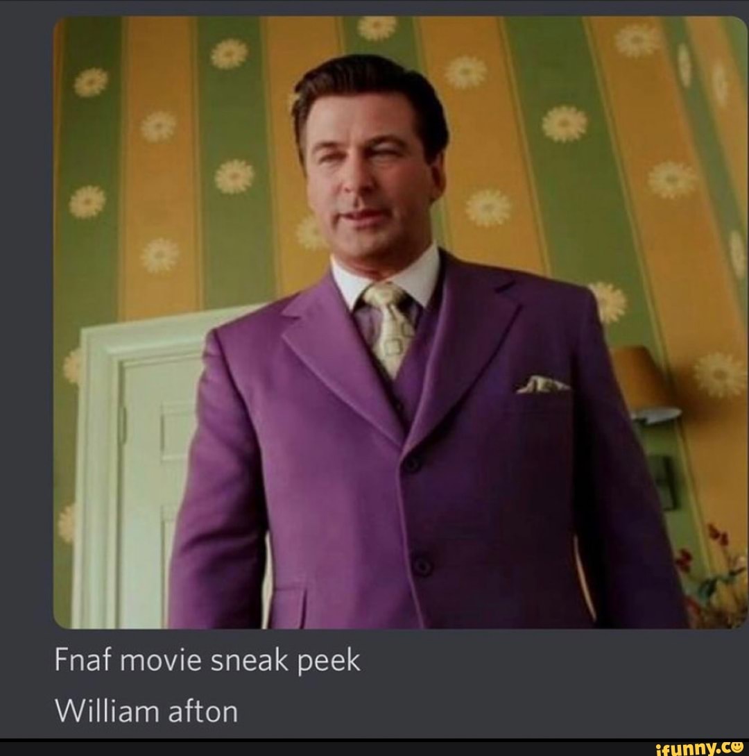 Fnaf movie sneak peek William afton iFunny Brazil