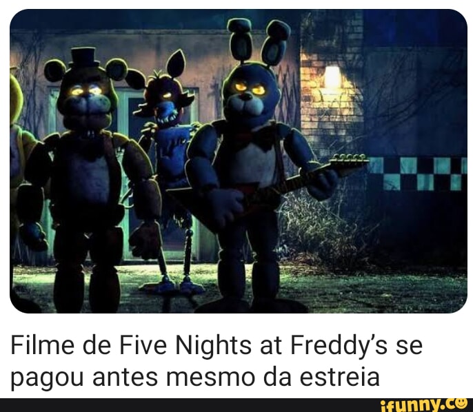 Filme de Five Nights at Freddy's já se paga antes da estreia