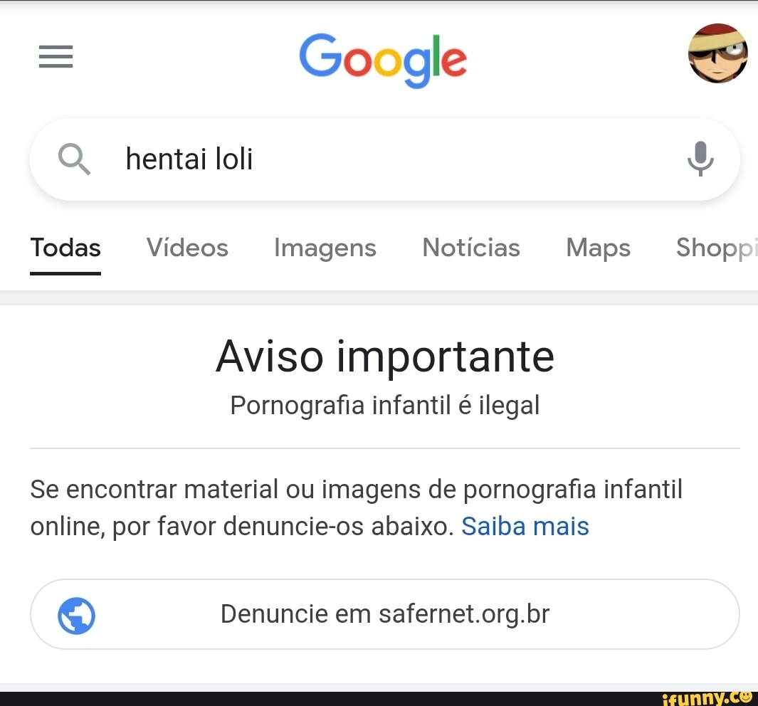 Go gle hentailoli Todas Vídeos Imagens Notícias Maps Shopr Aviso importante  Pornografia infantil é ilegal Se