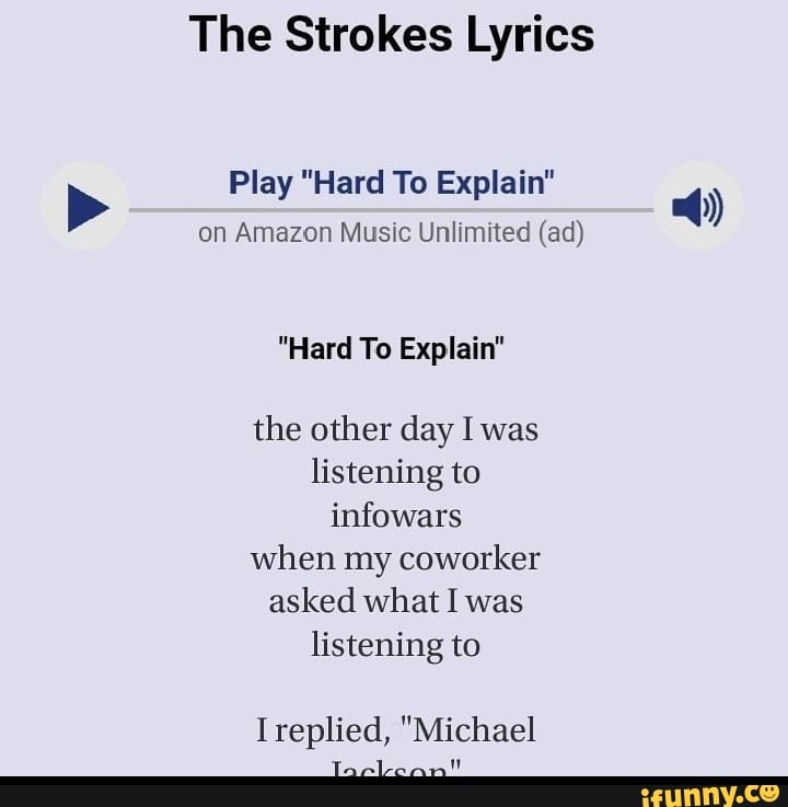 The Strokes Lyrics