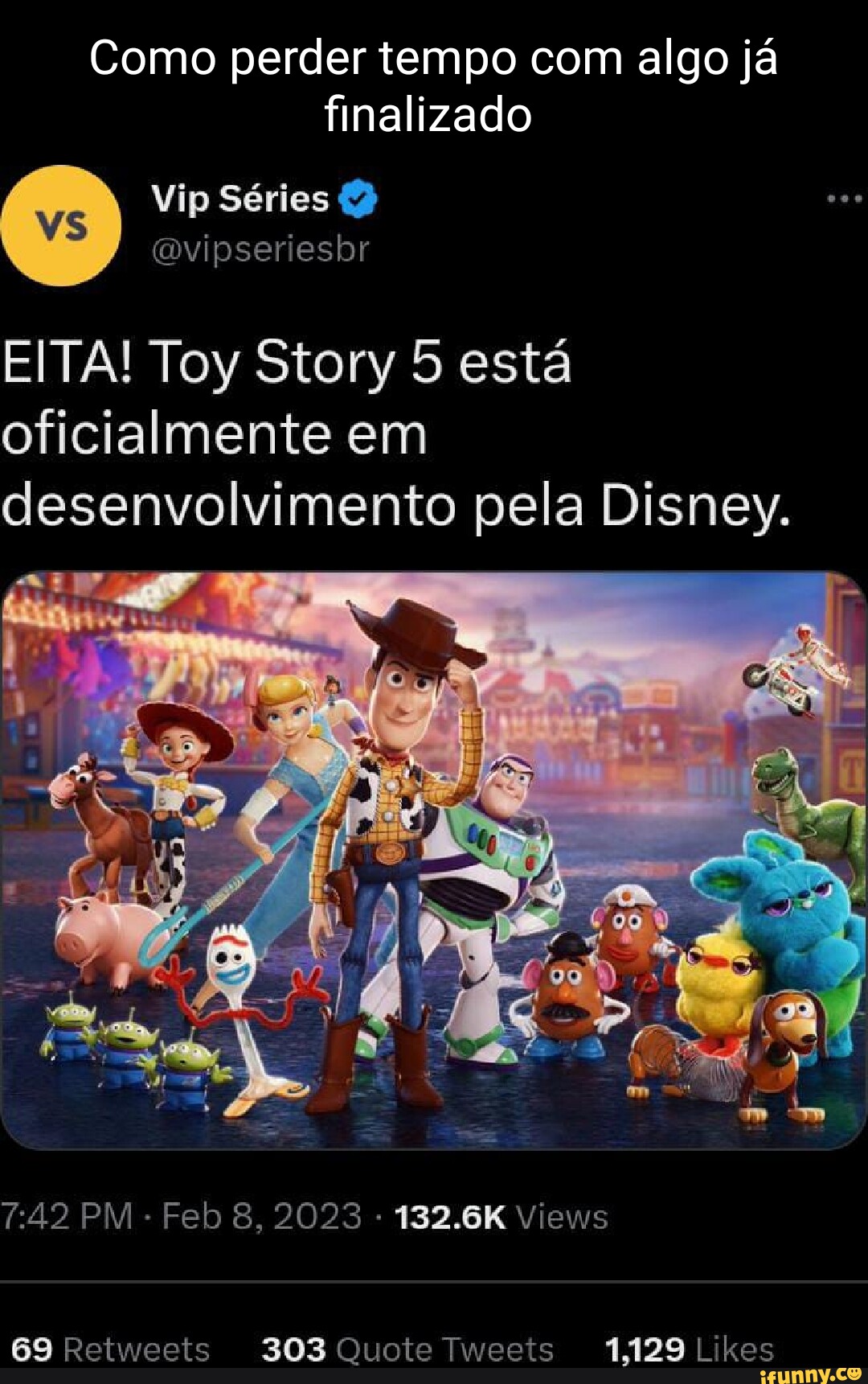 PORQUE NÃO IRÁ EXISTIR TOY STORY 5? 