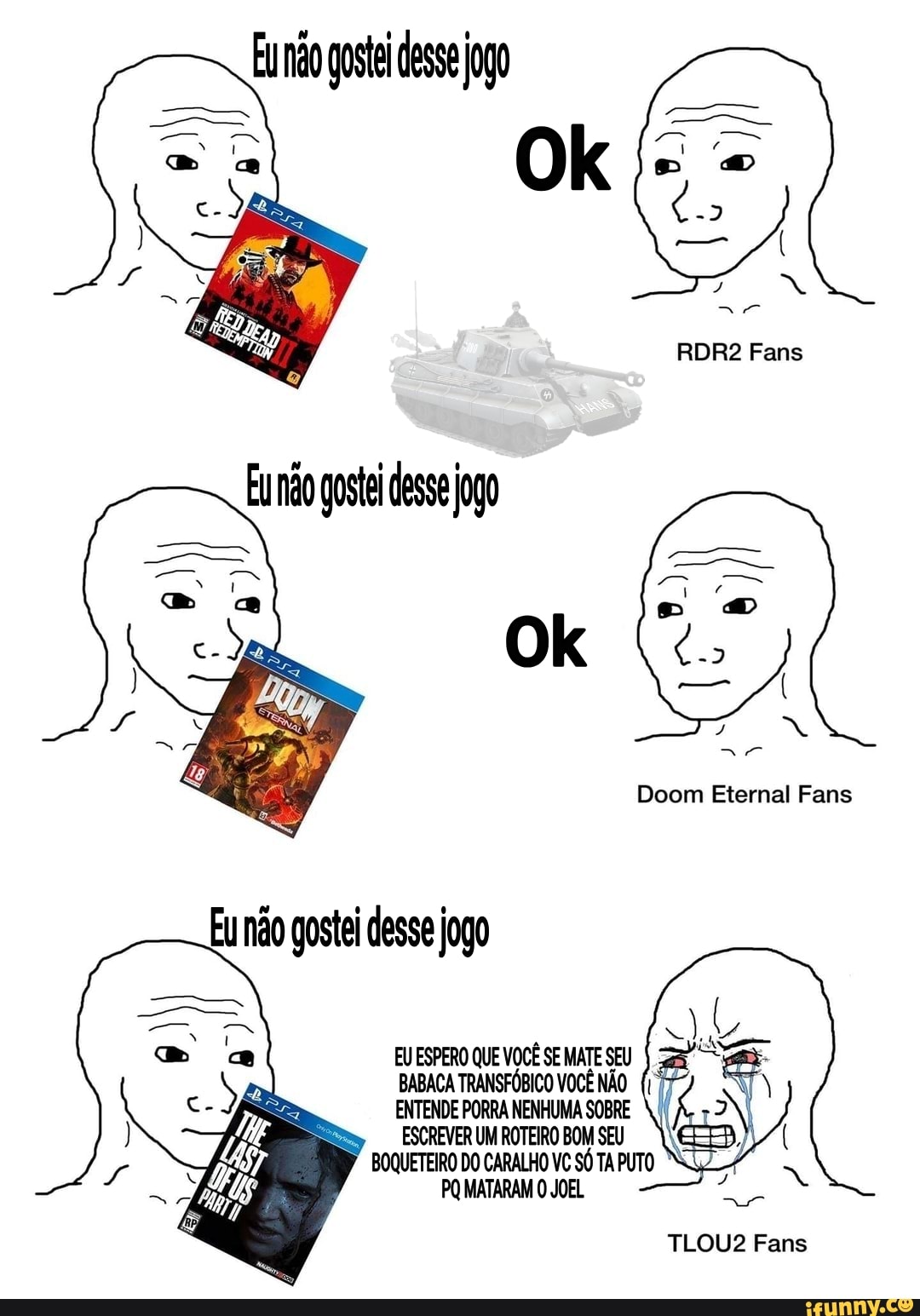 Eu quando encontro um novo jogo que eu gostei muito QUANDO VOCÊ SE