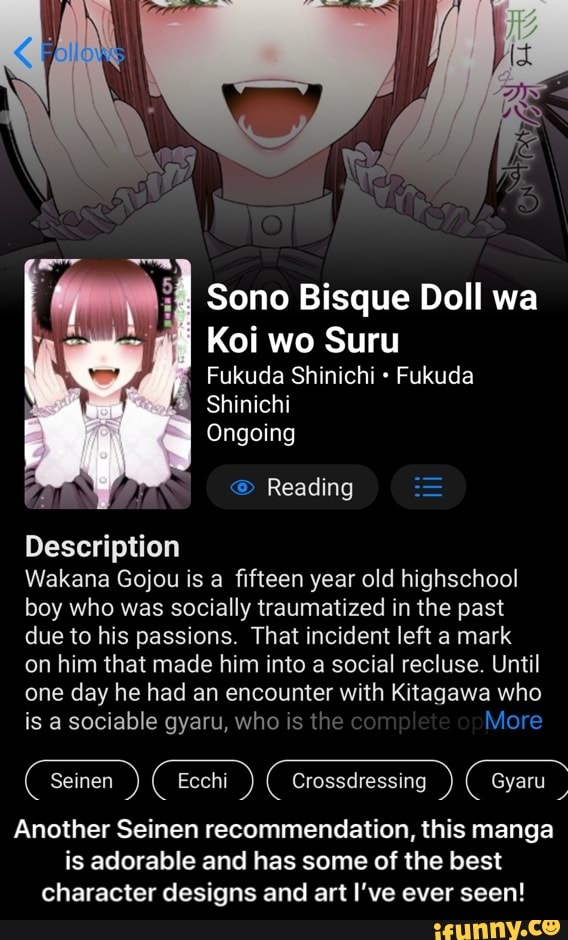 post animes a X: Anime: Sono Bisque Doll wa Koi wo Suru
