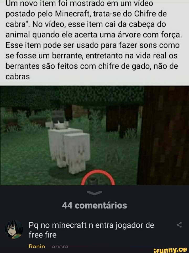 E se o minecraft fosse na vida real?