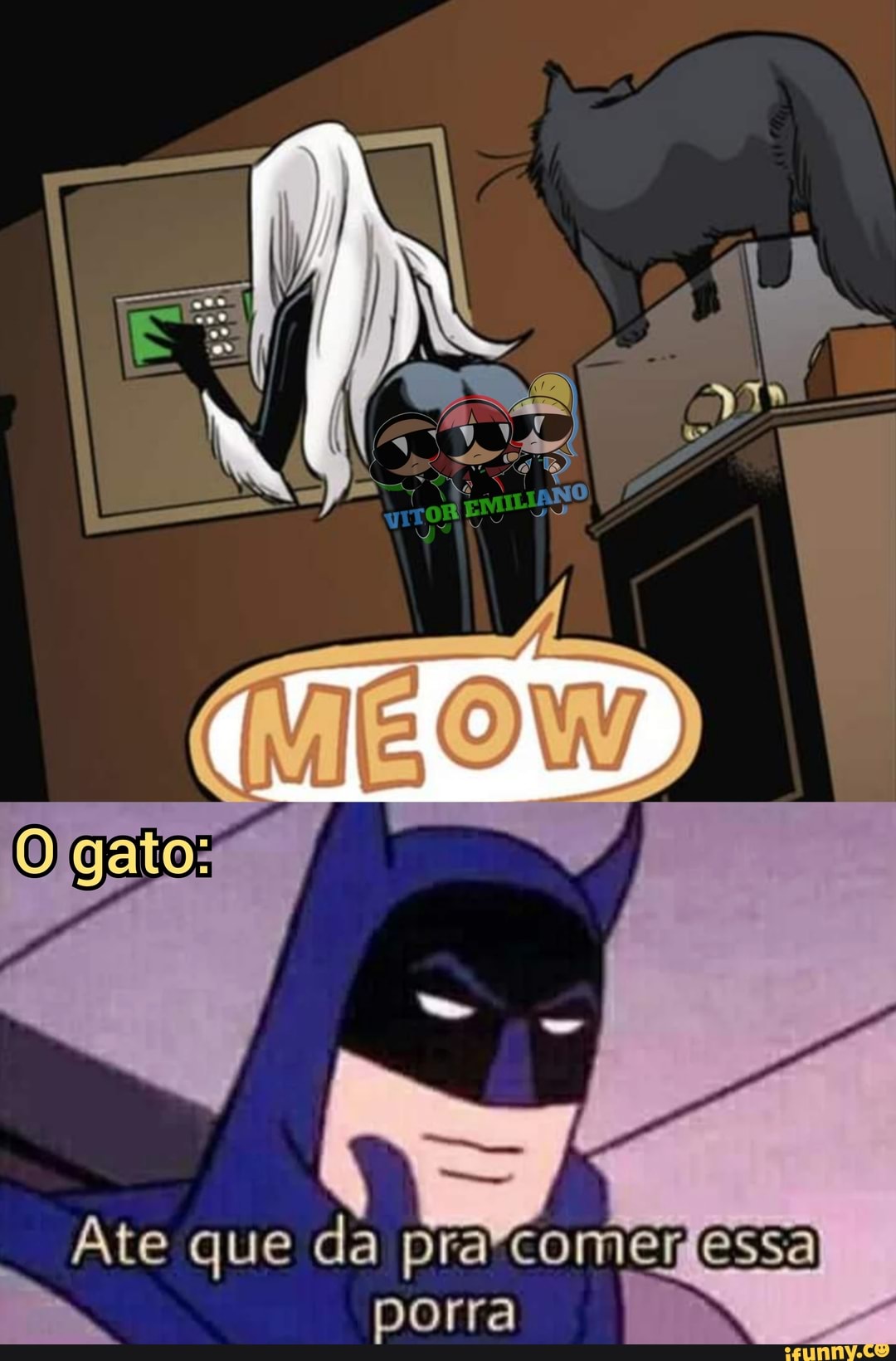 Batman Otaku - puta que pariu isso nunca teve graça nem na primeira vez e  vocês continuam forçando em todo post que veem vão si FUDE