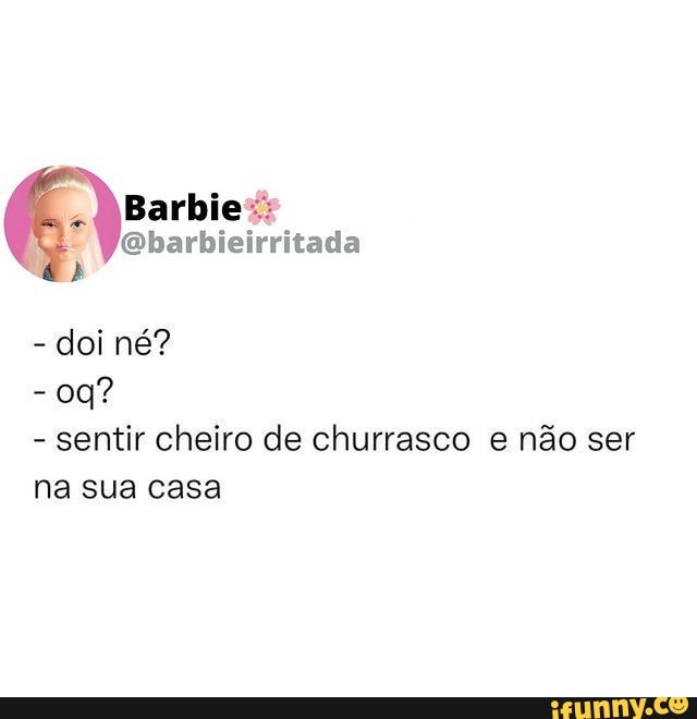 Barbie e a Partir Definir a Partir de Jogo com Churrasco