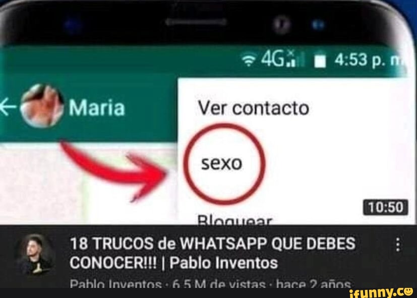 Maria 453p Ver Contacto Sexo 18 Trucos De Whatsapp Que Debes Conocer I Pablo Inventos Pabla 4926