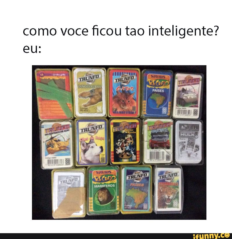 USA FAQUINHA, TRAZ VIOLÃO PRO ROLÊ COLECIONADOR SUPER-TRUNFO. MATA PESSOAS  INDEFESAS SEGARANTENO SOCO VAI SOZINHO SE VINGAR COLECIONA DINHEIRO TA  SENDO ENFORCADA E ARRUMA TEMPO - iFunny Brazil