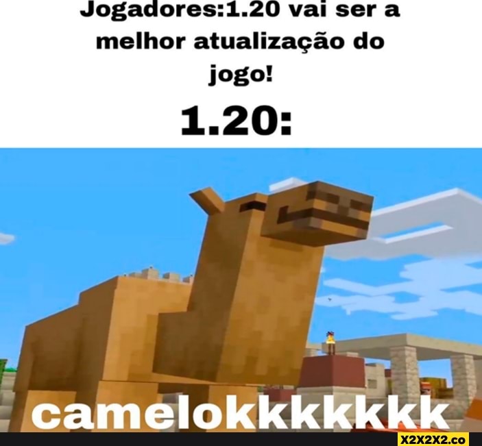 MINECRAFT 1.20 - A MELHOR ATUALIZAÇÃO DO JOGO 