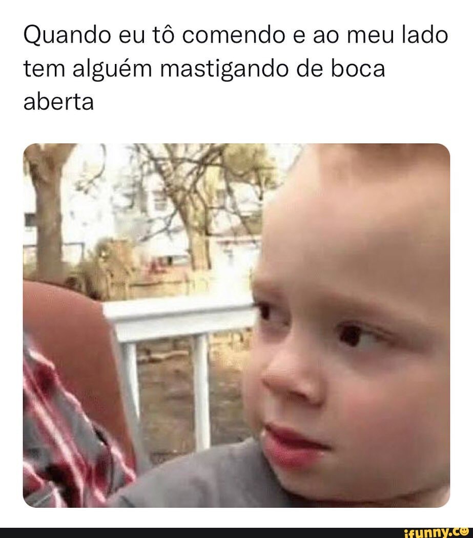 meme de risada com a boca aberta