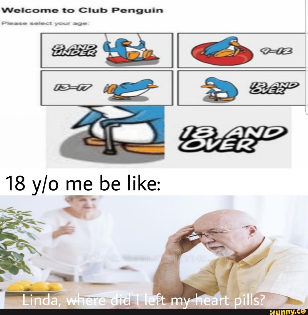 Club penguin memes are the best. - 9GAG