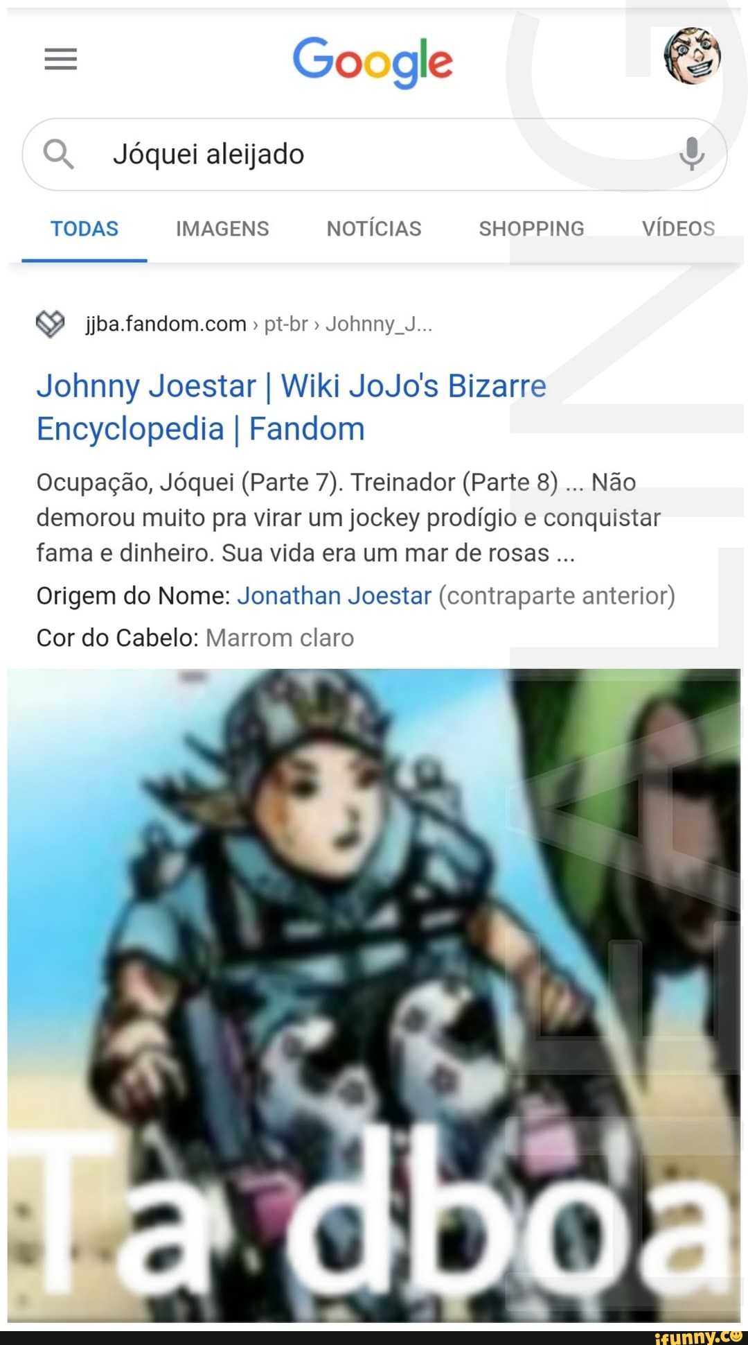 Memes de jojo(Jonathan)pt.br 