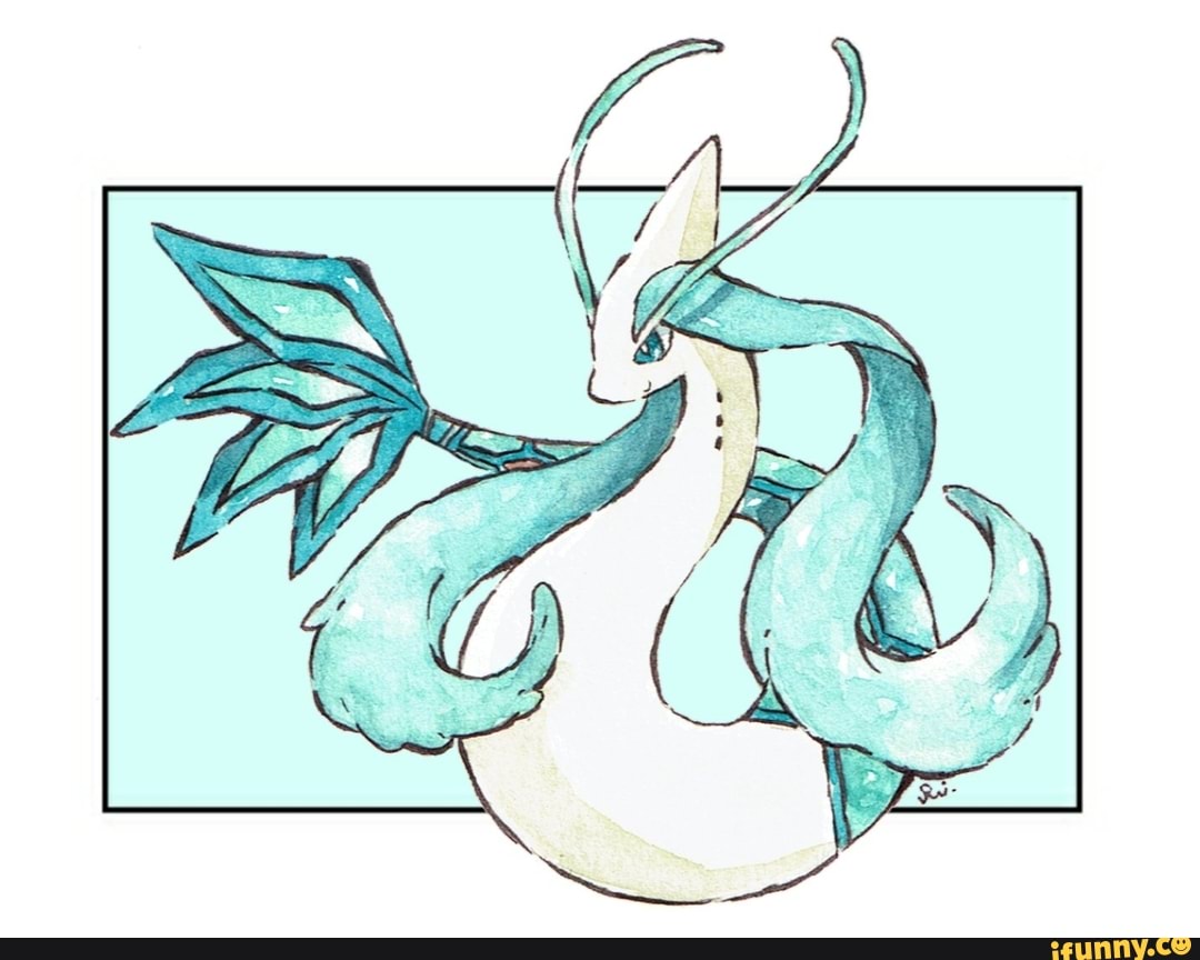 Pokémon nº 0350 - Milotic Pokemón Delicado Milotic vive no fundo de lagos  largos. Quando o corpo