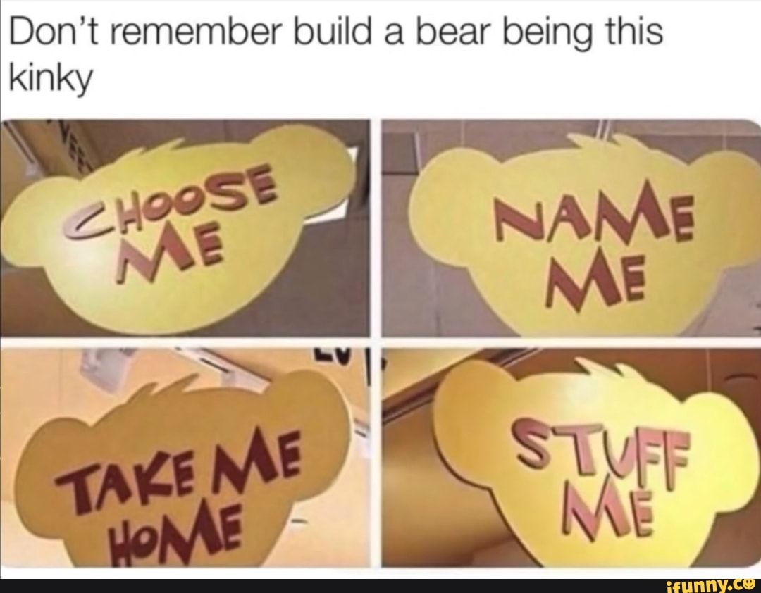 build a bear stuff me