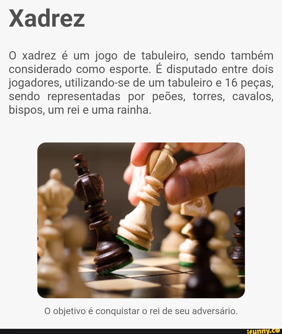 Por que xadrez é considerado um esporte? - Quora