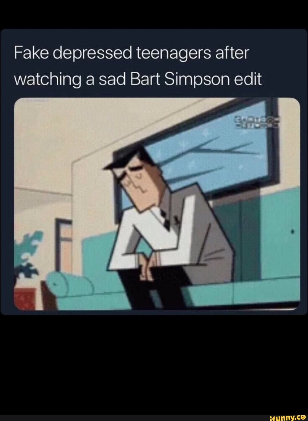 Bart simpson sad edit 