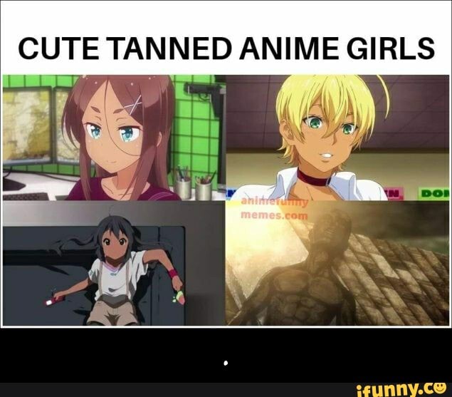 Tan Anime Characters
