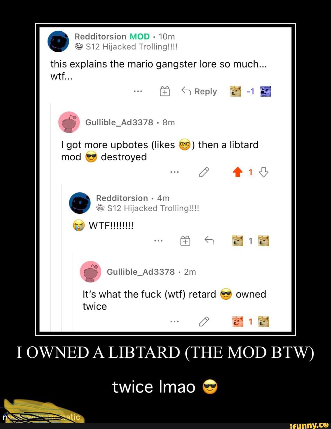 we do a little trolling : r/okbuddyretard