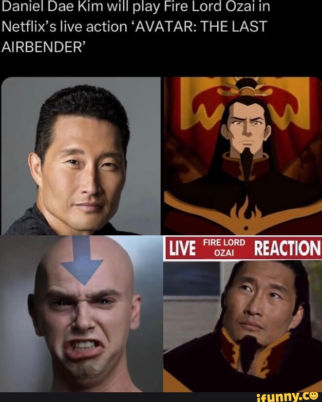 Avatar' live-action photos reveal Daniel Dae Kim's Fire Lord Ozai